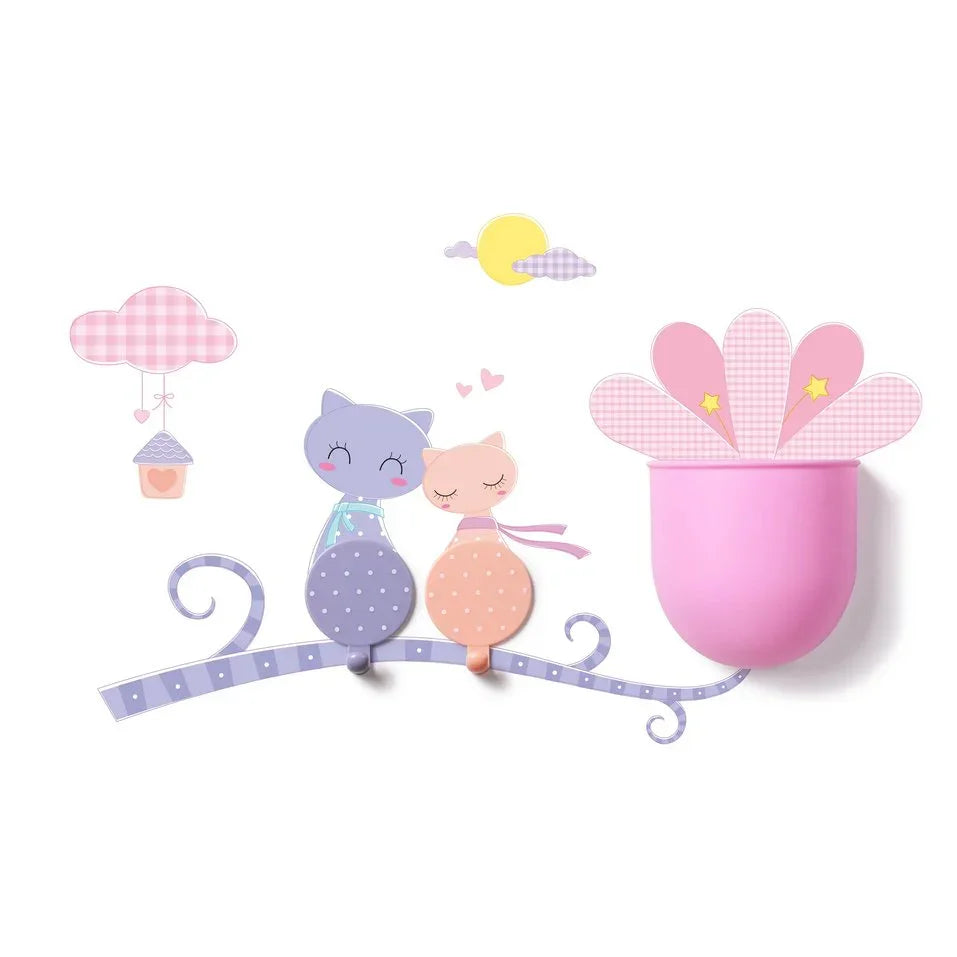 Stick Easy Wall Caddy Colorful Wall Mounted Storage Box Wall Stickers - Fansee Australia
