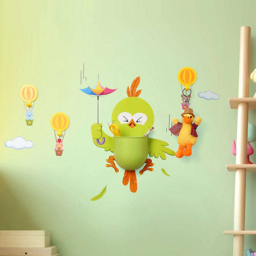 Stick Easy Wall Caddy Colorful Wall Mounted Storage Box Wall Stickers - Fansee Australia
