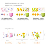 Stick Easy Wall Caddy Colorful Wall Mounted Storage Box Wall Stickers - Fansee Australia