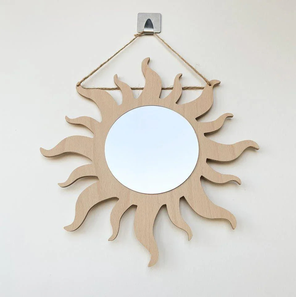 Sun Mirror Wall Decor Wall Art - Fansee Australia