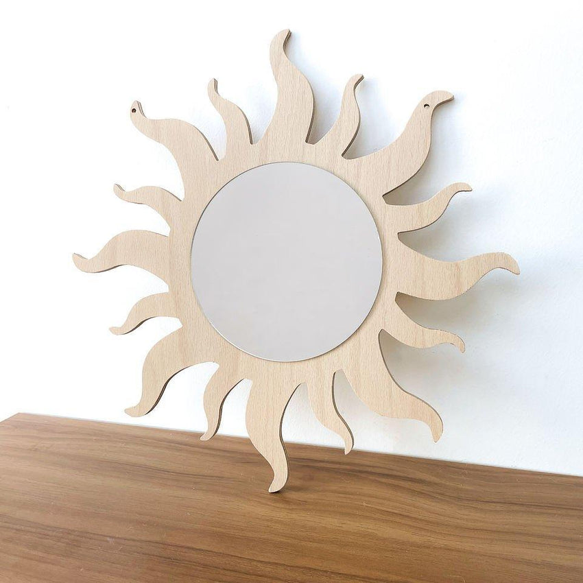 Sun Mirror Wall Decor Wall Art - Fansee Australia