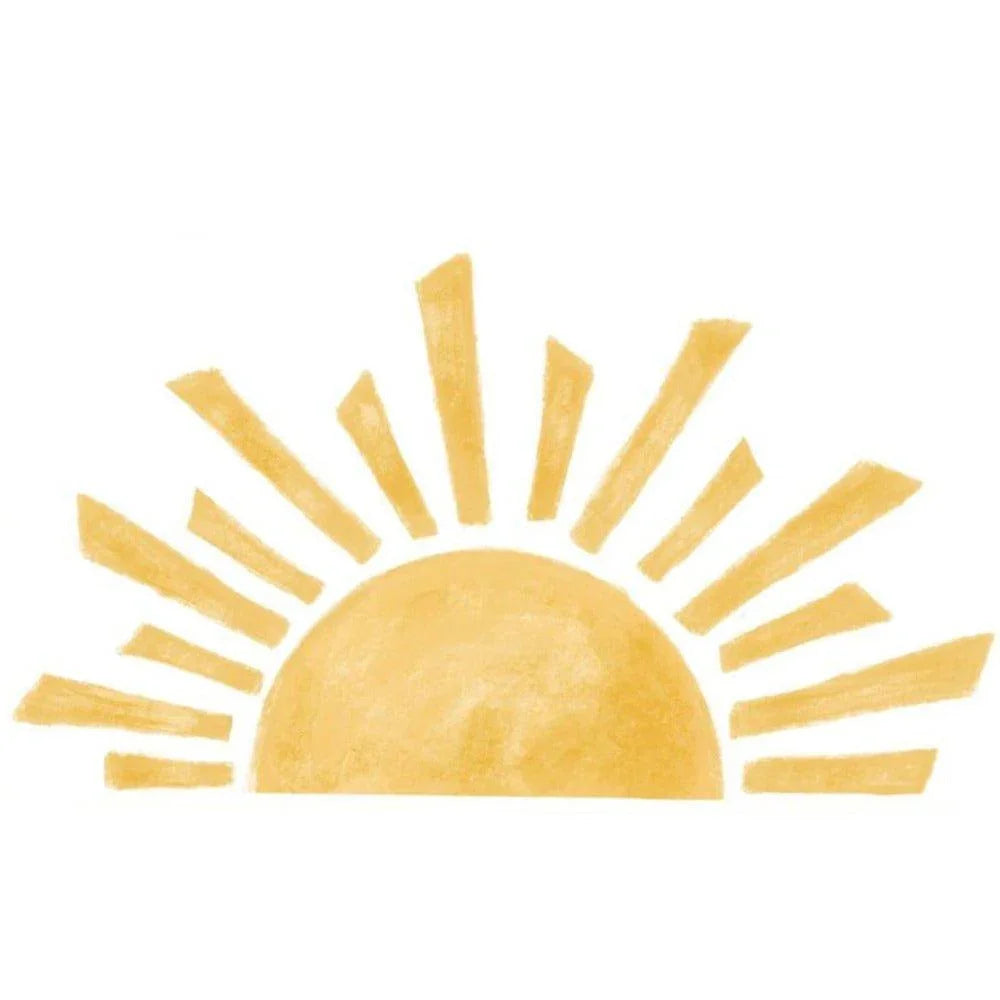 Sunrise Removable Peel And Stick PVC Wall Sticker - Fansee Australia