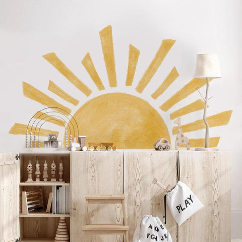 Sunrise Removable Peel And Stick PVC Wall Sticker - Fansee Australia