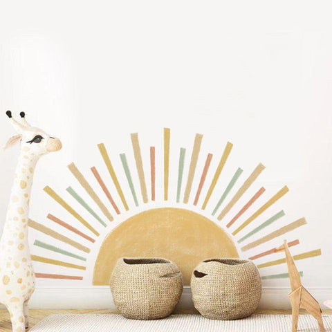Sunshine Removable Wall Sticker For Nursery - Fansee Australia