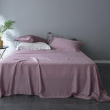 Tencel Silk Soft Quilt Cover Set - Pink - Fansee Australia