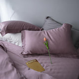 Tencel Silk Soft Quilt Cover Set - Pink - Fansee Australia