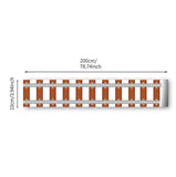 Train Tracks Self-Adhesive Kid's Room Wall Stickers - Fansee Australia
