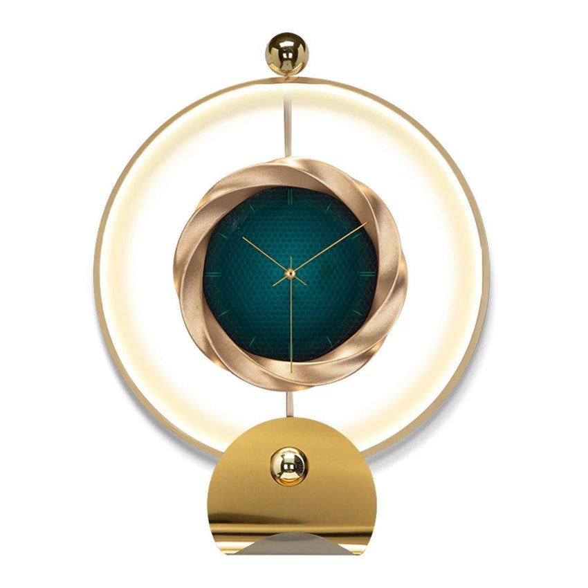 TranquilGlow: Luxury Silent Clock with LED Backlight - Fansee Australia