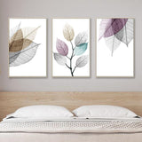 Transparent Leaf Wall Art Prints - Fansee Australia