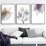 Transparent Leaf Wall Art Prints - Fansee Australia