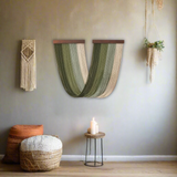 Verdant Drape – Adjustable Hanging Macrame Wall Art - Fansee Australia