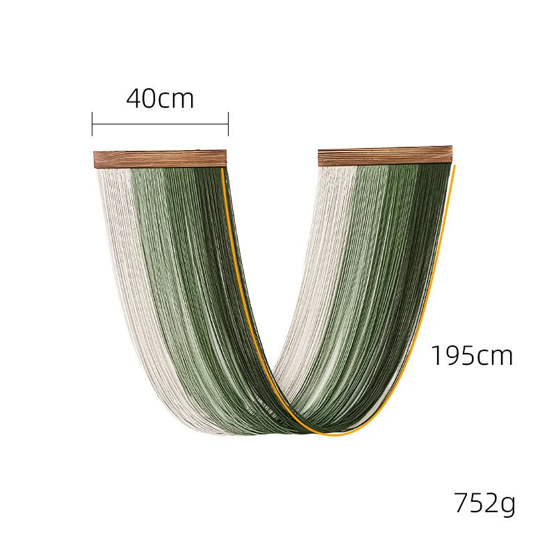 Verdant Drape – Adjustable Hanging Macrame Wall Art - Fansee Australia