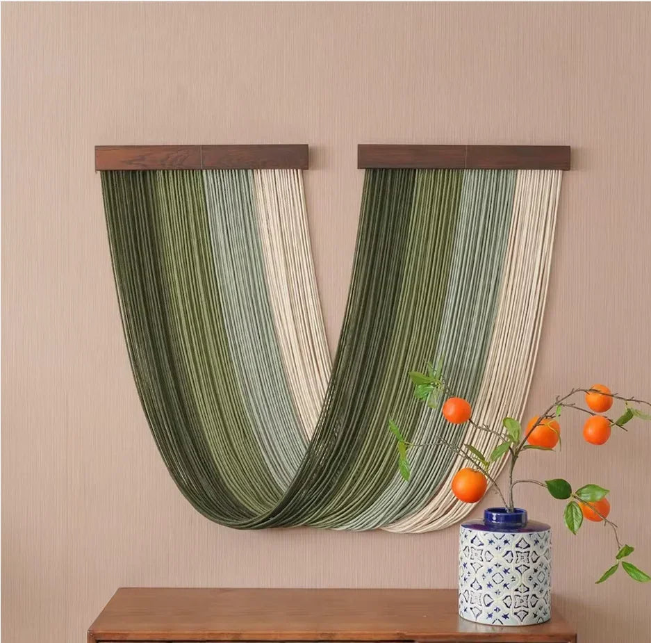 Verdant Drape – Adjustable Hanging Macrame Wall Art - Fansee Australia