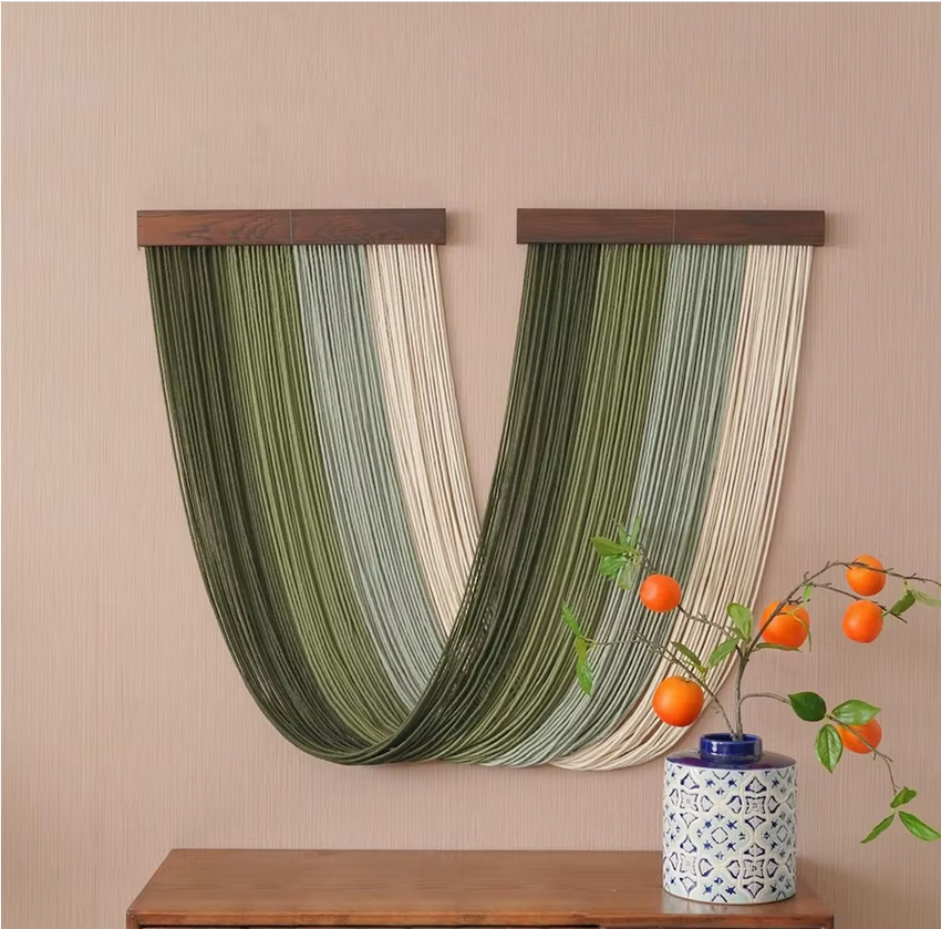 Verdant Drape – Adjustable Hanging Macrame Wall Art - Fansee Australia