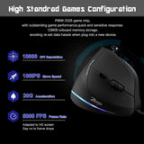 Vertical Ergonomic Gaming Mouse With RGB Lights - Fansee Australia