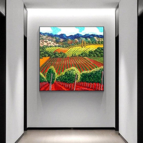 Vineyards Diamond Painting Kit (50x50cm) - Fansee Australia