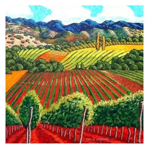 Vineyards Diamond Painting Kit (50x50cm) - Fansee Australia