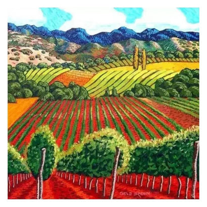 Vineyards Diamond Painting Kit (50x50cm) - Fansee Australia
