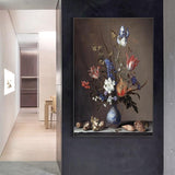 Vintage Flowers Wall Art Canvas Prints (70x90cm) - Fansee Australia