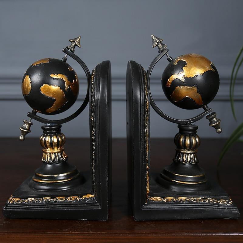 Vintage Retro Globe Bookend - Fansee Australia