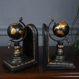 Vintage Retro Globe Bookend - Fansee Australia