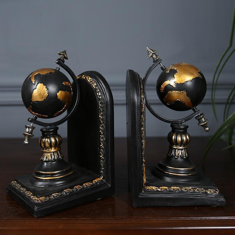 Vintage Retro Globe Bookend - Fansee Australia