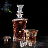 Whiskey Glasses - King (Whiskey Tumbler & Decanter Set) - Fansee Australia