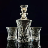 Whiskey Glasses Set - Queen (4- Tumblers & 1- Decanter) - Fansee Australia