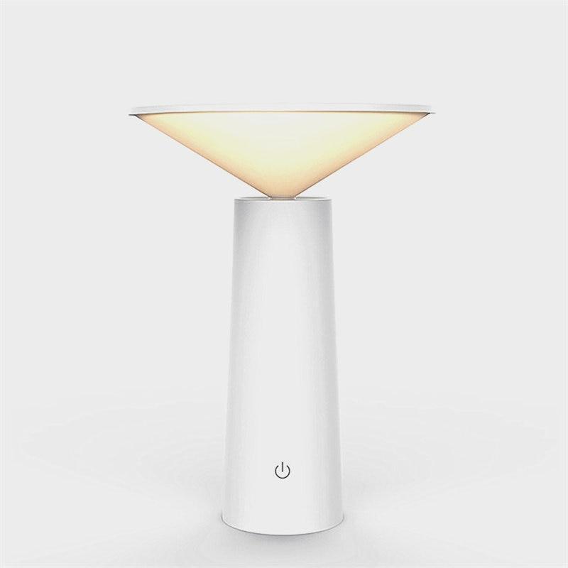 White LED USB Dimmable Table Lamp - Fansee Australia