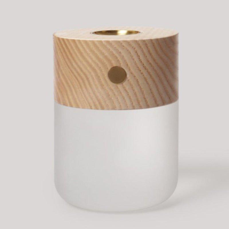 Wooden Aroma Diffuser Touch Switch Three-level Dimming Table Lamp - Fansee Australia