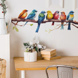 Woodland Harmony Birds Wall Decal - Fansee Australia