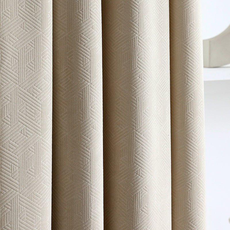 ZenWool Herringbone Blackout Curtains - Fansee Australia