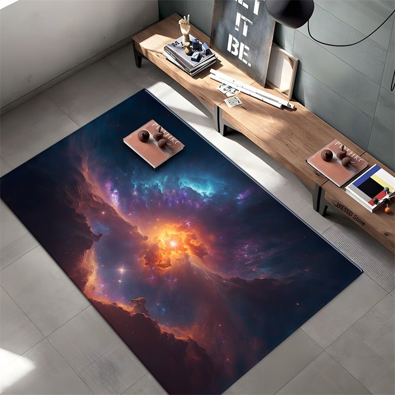 3D Printed Universal Planet Outer Space Rugs - Fansee Australia