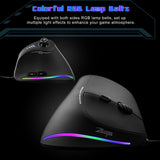 Vertical Ergonomic Gaming Mouse With RGB Lights