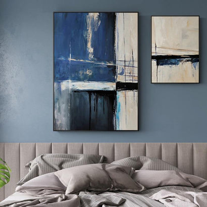 Abstract Painting Wall Art On Canvas - Fansee Australia