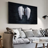 Angel Wings Wall Art Print On Canvas (75x120cm) - Fansee Australia