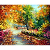 Before Winter Number Painting Kit (40x50cm Framed Canvas) - Fansee Australia