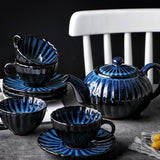 Blue Artisan Teapot - Fansee Australia