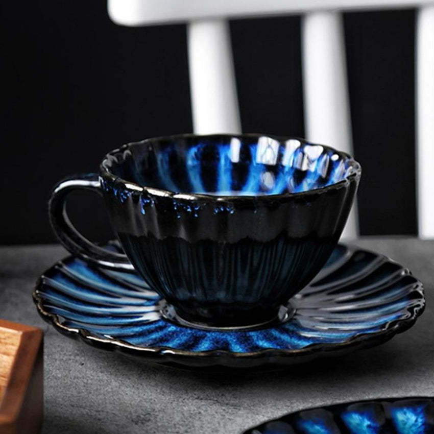 Blue Handcrafted Teapot Set - Fansee Australia