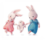 Bunny Family Wall Stickers - Fansee Australia