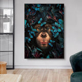 Chimpanzee Wall Art Prints (60x90cm) - Fansee Australia