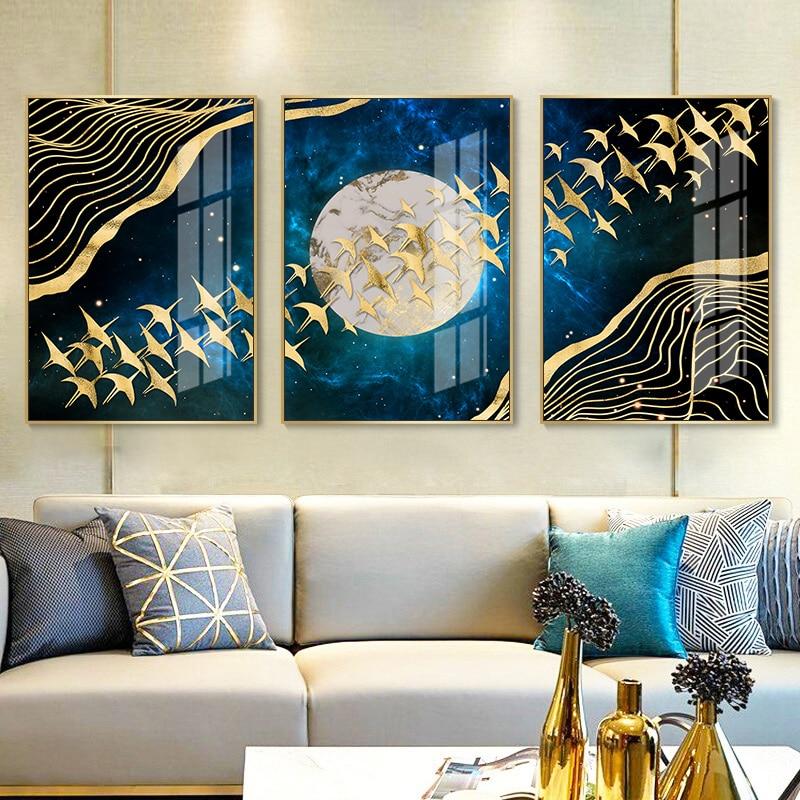 Classic Moon Abstract Wall Art - Canvas Print - Fansee Australia