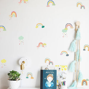 Colorful Rainbow Wall Stickers for Nursery - Fansee Australia