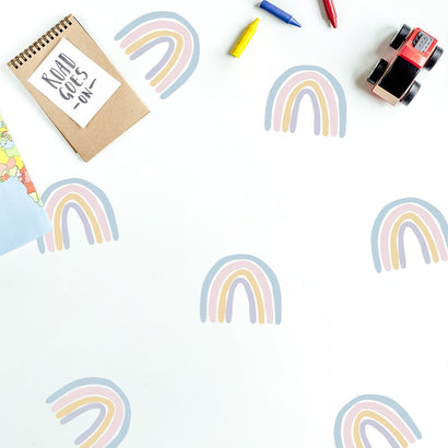 Colour Bend Wall Stickers For Nursery - Fansee Australia
