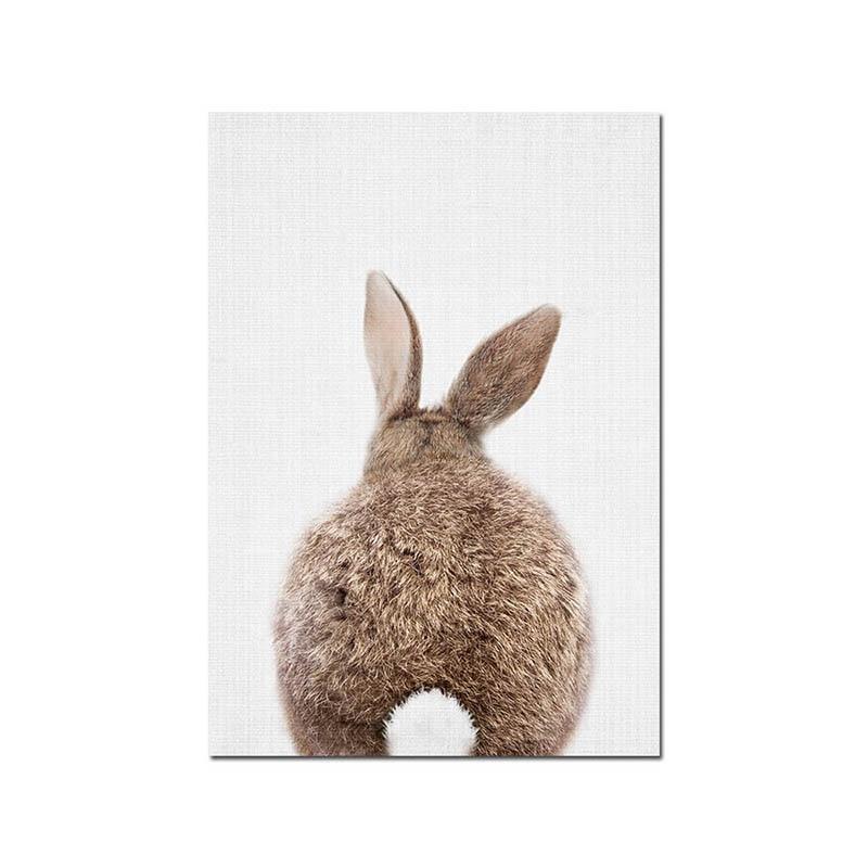 Cute Bunny Wall Arts (50x70cm) - Fansee Australia