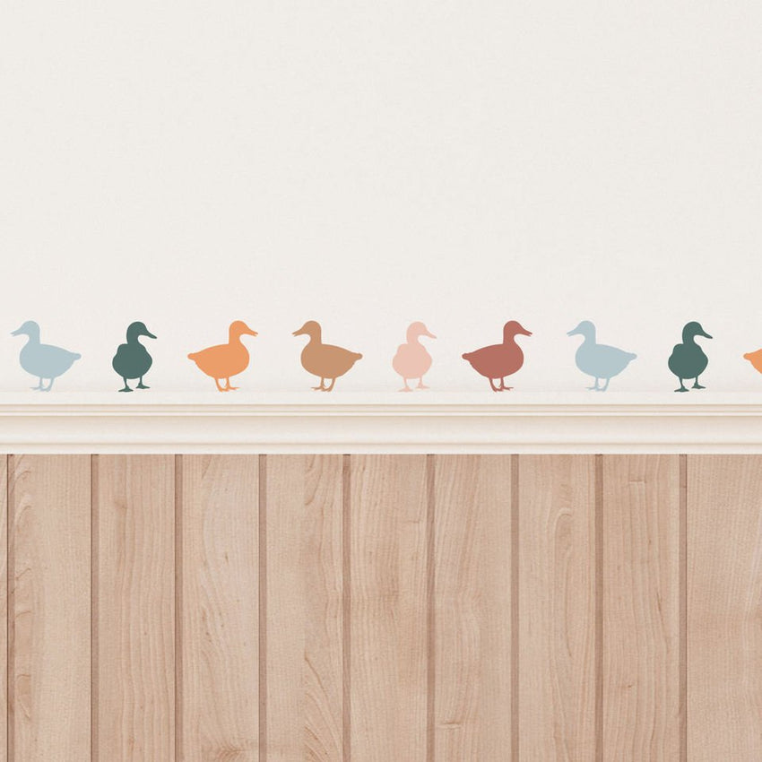 Cute Ducks Self-Adhesive Wall Stickers - Fansee Australia