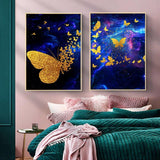 Butterfly Canvas Print Wall Art for Kids Room- Fansee Australia