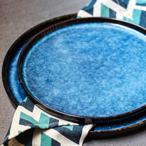 Dinner Plates - Australian Blue Large & Medium (4 Piece Dinner Plate Set) - Fansee Australia