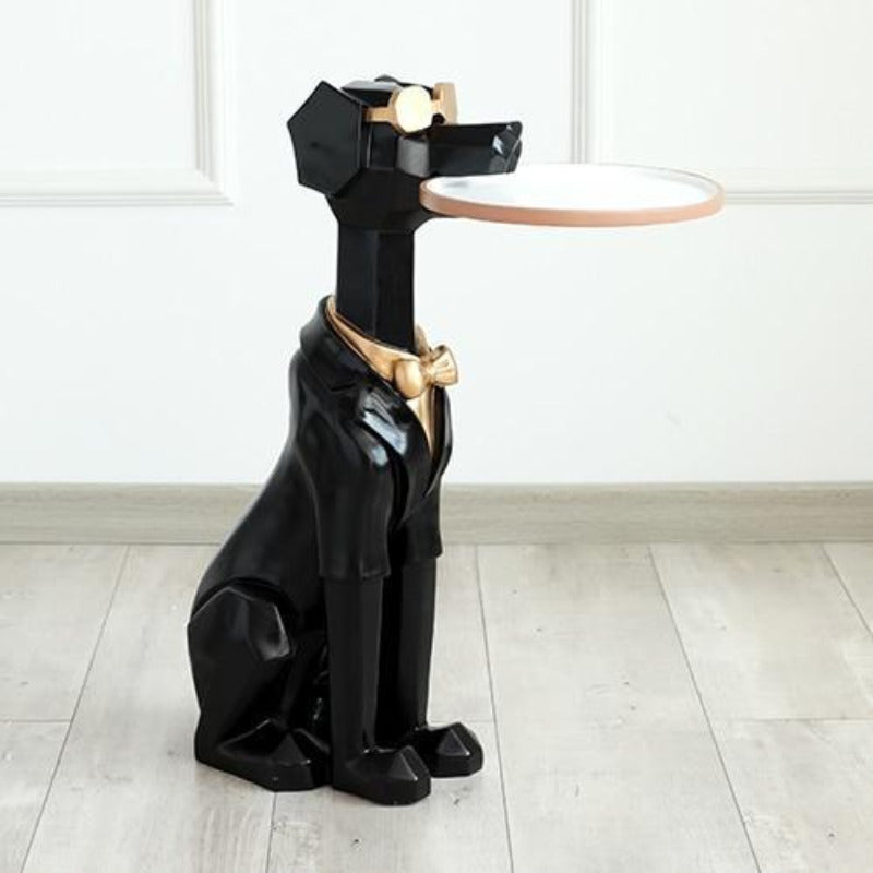 Doberman Dog Sculpture Tray - Fansee Australia