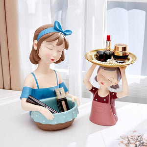 Dreaming Girl Decorative Storage Box & Tray - Fansee Australia